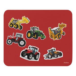 Furrow & Fields Mouse Pad Mouse Pad No. 60 | Coloured Background Quality Farmers Merch