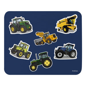Furrow & Fields Mouse Pad Mouse Pad No. 61 | Coloured Background Quality Farmers Merch