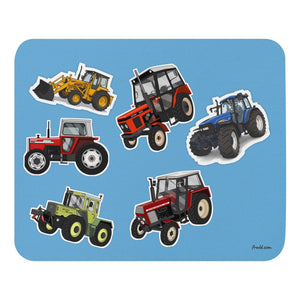 Furrow & Fields Mouse Pad Mouse Pad No. 64 | Coloured Background Quality Farmers Merch