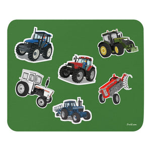 Furrow & Fields Mouse Pad Mouse Pad No. 65 | Coloured Background Quality Farmers Merch