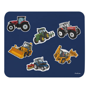 Furrow & Fields Mouse Pad Mouse Pad No. 82 | Coloured Background Quality Farmers Merch