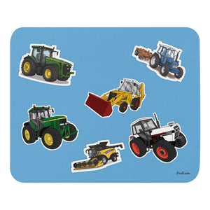 Furrow & Fields Mouse Pad Mouse Pad No. 87 | Coloured Background Quality Farmers Merch