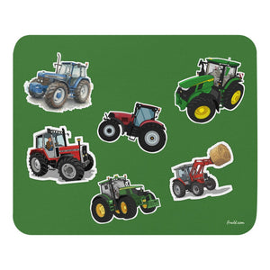 Furrow & Fields Mouse Pad Mouse Pad No. 93 | Coloured Background Quality Farmers Merch