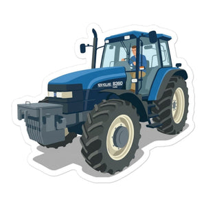 Furrow & Fields New Holland 8360 | Bubble-free stickers Quality Farmers Merch