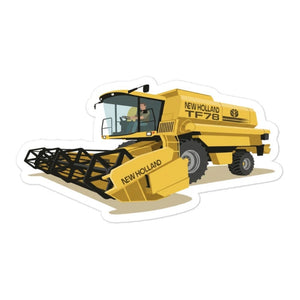 Furrow & Fields New Holland TF 78 | Bubble-free stickers Quality Farmers Merch