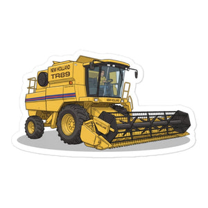 Furrow & Fields New Holland TR 89 | Bubble-free stickers Quality Farmers Merch