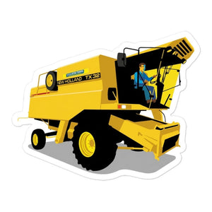 Furrow & Fields New Holland TX 32 | Bubble-free stickers Quality Farmers Merch