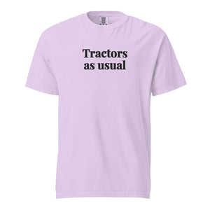 Furrow & Fields Orchid / S Tractors as Usual | Unisex Premium T-shirt Quality Farmers Merch