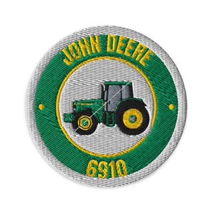 Furrow & Fields Patch John Deere 6910 Badge | Embroidered Patch Quality Farmers Merch