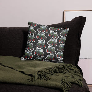 Furrow & Fields Pillow Case Fendt 313 Vario Pillow Case – Charcoal Quality Farmers Merch