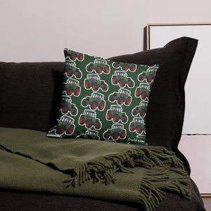 Furrow & Fields Pillow Case Fendt Favorit 611 Pillow Case – Green Quality Farmers Merch