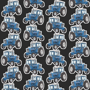 Furrow & Fields Pillow Case Ford 4000 Pillow Case – Charcoal Quality Farmers Merch