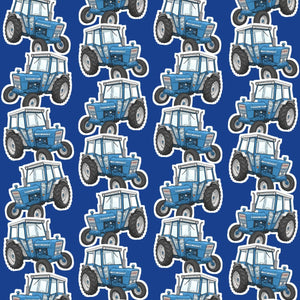 Furrow & Fields Pillow Case Ford 4600 Pillow Case – Blue Quality Farmers Merch