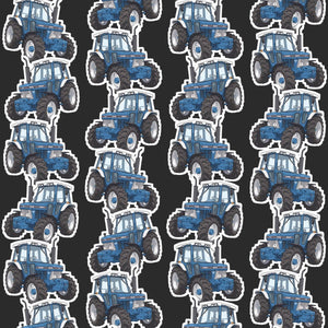 Furrow & Fields Pillow Case Ford 5610 Pillow Case – Charcoal Quality Farmers Merch