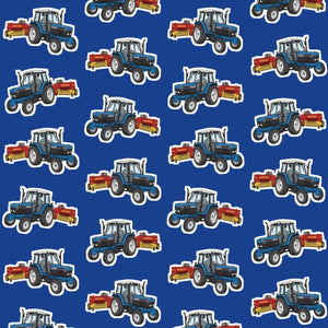 Furrow & Fields Pillow Case Ford 6640 Pillow Case – Blue Quality Farmers Merch