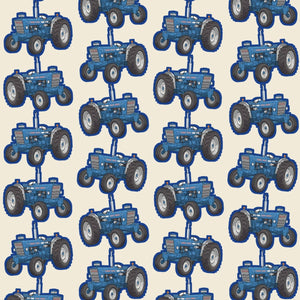 Furrow & Fields Pillow Case Ford 7000 Pillow Case – Cream Quality Farmers Merch