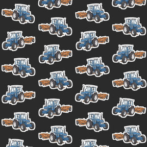 Furrow & Fields Pillow Case Ford 7810 Pillow Case – Charcoal Quality Farmers Merch