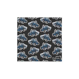 Furrow & Fields Pillow Case Ford 9700 Pillow Case – Charcoal Quality Farmers Merch