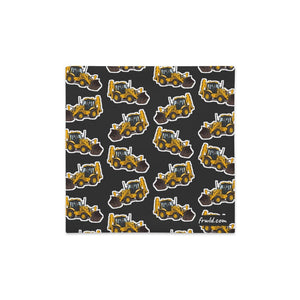 Furrow & Fields Pillow Case JCB 3CX Sitemaster Plus Pillow Case – Charcoal Quality Farmers Merch