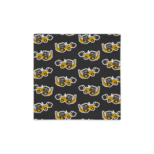 Furrow & Fields Pillow Case JCB 3CX Sitemaster SRS Pillow Case – Charcoal Quality Farmers Merch