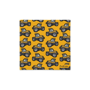 Furrow & Fields Pillow Case JCB Fastrac 3190 Pillow Case – Yellow Quality Farmers Merch