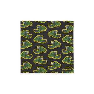 Furrow & Fields Pillow Case John Deere 1085 Pillow Case – Charcoal Quality Farmers Merch