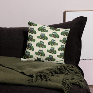 Furrow & Fields Pillow Case John Deere 4350 Pillow Case – Cream Quality Farmers Merch