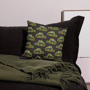 Furrow & Fields Pillow Case John Deere 4955 Pillow Case – Charcoal Quality Farmers Merch