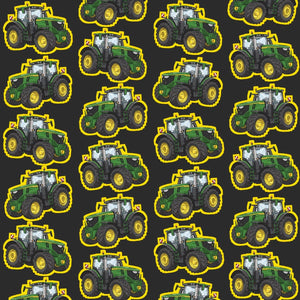 Furrow & Fields Pillow Case John Deere 6R 250 Pillow Case – Charcoal Quality Farmers Merch