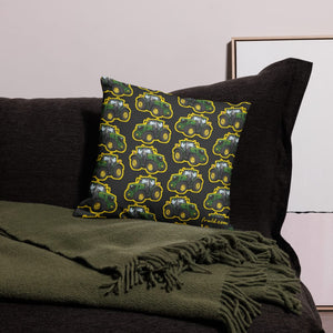 Furrow & Fields Pillow Case John Deere 6R 250 Pillow Case – Charcoal Quality Farmers Merch