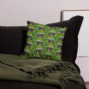 Furrow & Fields Pillow Case John Deere 6R 250 Pillow Case – Green Quality Farmers Merch