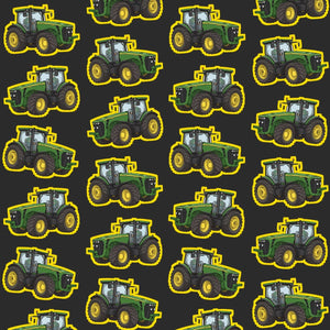 Furrow & Fields Pillow Case John Deere 8345R Pillow Case – Charcoal Quality Farmers Merch