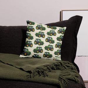 Furrow & Fields Pillow Case John Deere 8345R Pillow Case – Cream Quality Farmers Merch