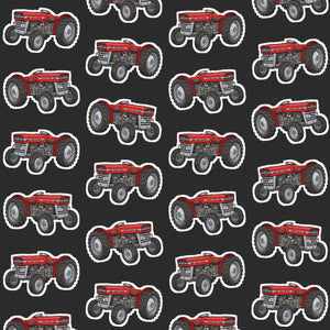 Furrow & Fields Pillow Case Massey Ferguson 135 Pillow Case – Charcoal Quality Farmers Merch