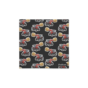 Furrow & Fields Pillow Case Massey Ferguson 3070 Pillow Case – Charcoal Quality Farmers Merch