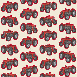 Furrow & Fields Pillow Case Massey Ferguson 35X Pillow Case – Cream Quality Farmers Merch