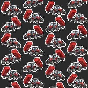 Furrow & Fields Pillow Case Massey Ferguson 6180 Pillow Case – Charcoal Quality Farmers Merch