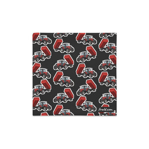 Furrow & Fields Pillow Case Massey Ferguson 6180 Pillow Case – Charcoal Quality Farmers Merch