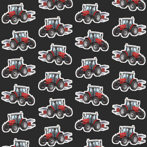 Furrow & Fields Pillow Case Massey Ferguson 6255 Pillow Case – Charcoal Quality Farmers Merch
