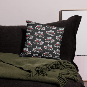 Furrow & Fields Pillow Case Massey Ferguson 6255 Pillow Case – Charcoal Quality Farmers Merch