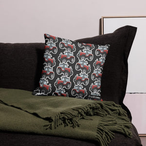 Furrow & Fields Pillow Case Massey Ferguson 690 Pillow Case – Charcoal Quality Farmers Merch