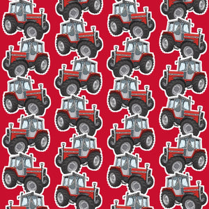 Furrow & Fields Pillow Case Massey Ferguson 690 Pillow Case – Red Quality Farmers Merch