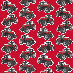 Furrow & Fields Pillow Case Massey Ferguson 7495 Pillow Case – Red Quality Farmers Merch