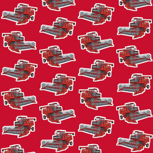 Furrow & Fields Pillow Case Massey Ferguson 760 Pillow Case – Red Quality Farmers Merch