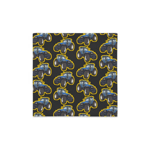 Furrow & Fields Pillow Case New Holland TM 155 Pillow Case – Charcoal Quality Farmers Merch