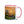 Furrow & Fields Pink / 11 oz JCB 3CX Sitemaster Plus Splash Art | Mug with Color Inside Quality Farmers Merch