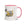 Furrow & Fields Pink / 11 oz JCB 3CX Sitemaster SRS Pencil Sketch | Mug with Color Inside Quality Farmers Merch