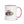 Furrow & Fields Pink / 11 oz Massey Ferguson 6255 Watercolor | Mug with Color Inside Quality Farmers Merch