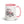 Furrow & Fields Pink Case IH 4240 XL Pro Pencil Sketch | 15 oz Mug with Color Inside Quality Farmers Merch