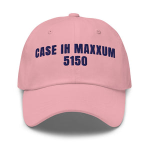 Furrow & Fields Pink Case IH Maxxum 5150 | Classic Dad Hat Quality Farmers Merch